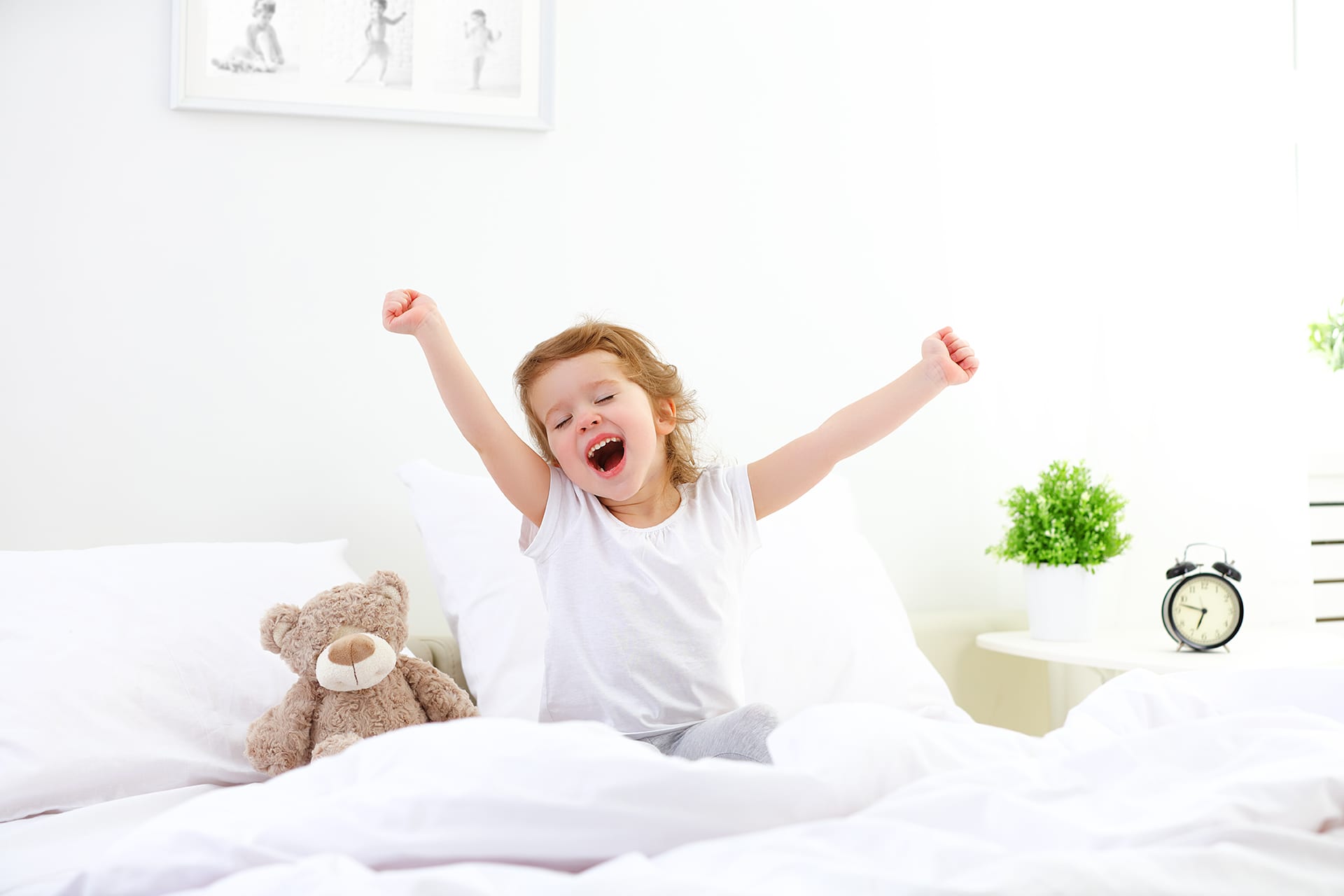 Child Getting Out Of Bed