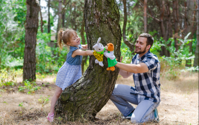 Resource family in Shasta County